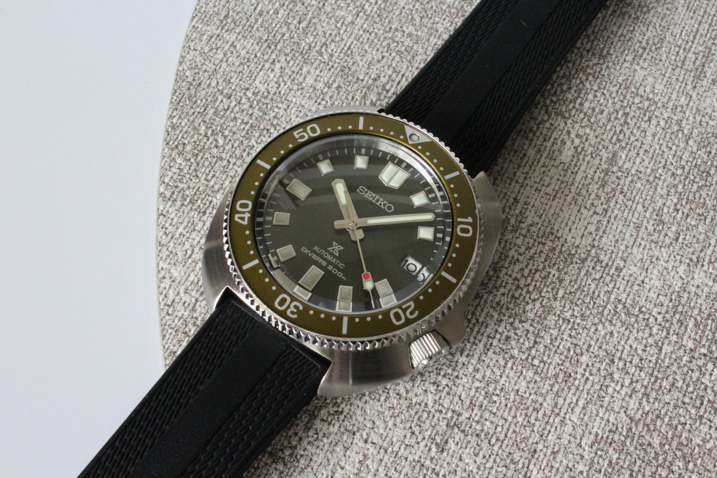 Seiko Captain Willard Fullset grün Ref.SPB153J1