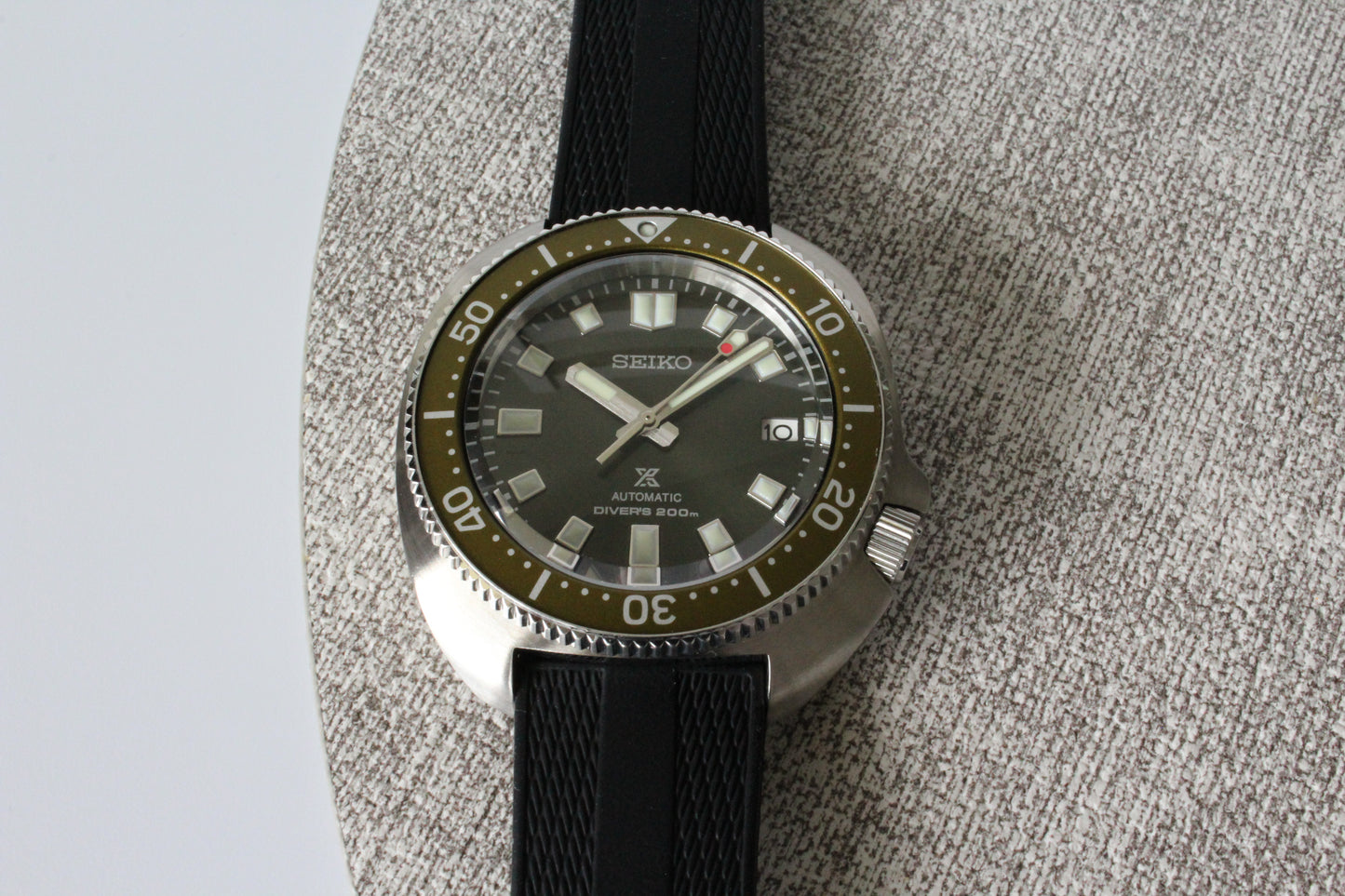 Seiko Captain Willard Fullset grün Ref.SPB153J1
