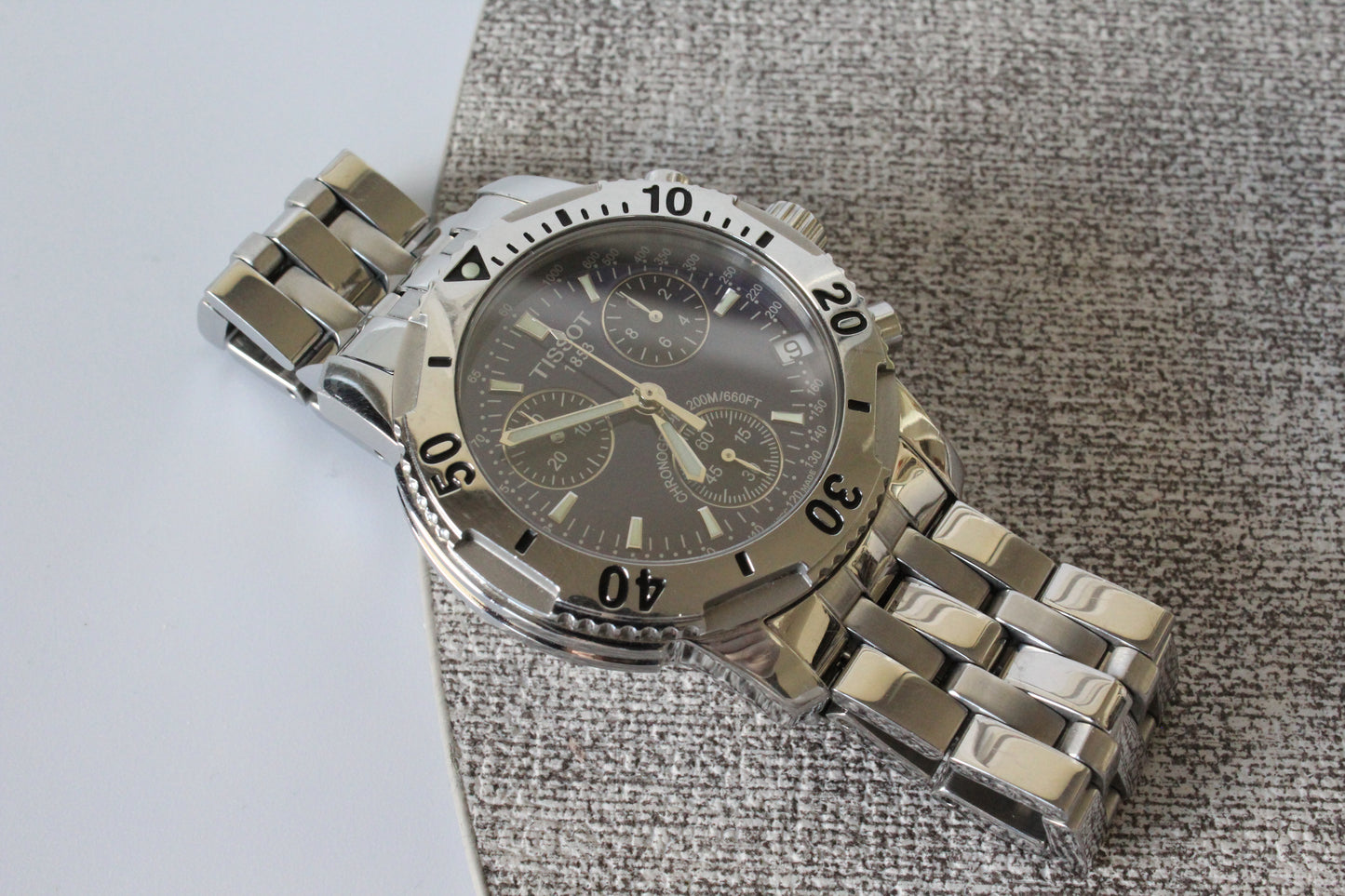 Tissot PRS200 Chronograph blau