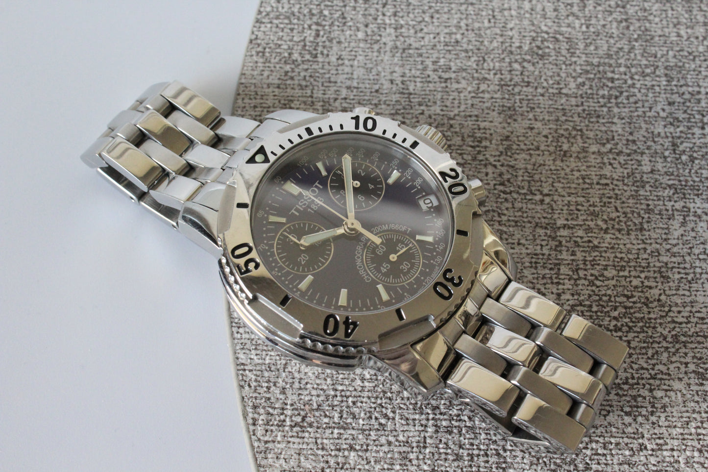 Tissot PRS200 Chronograph blau