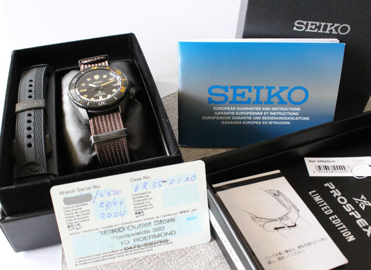 Seiko Prospex SPB255J1 Black Series Limited Edition Taucheruhr