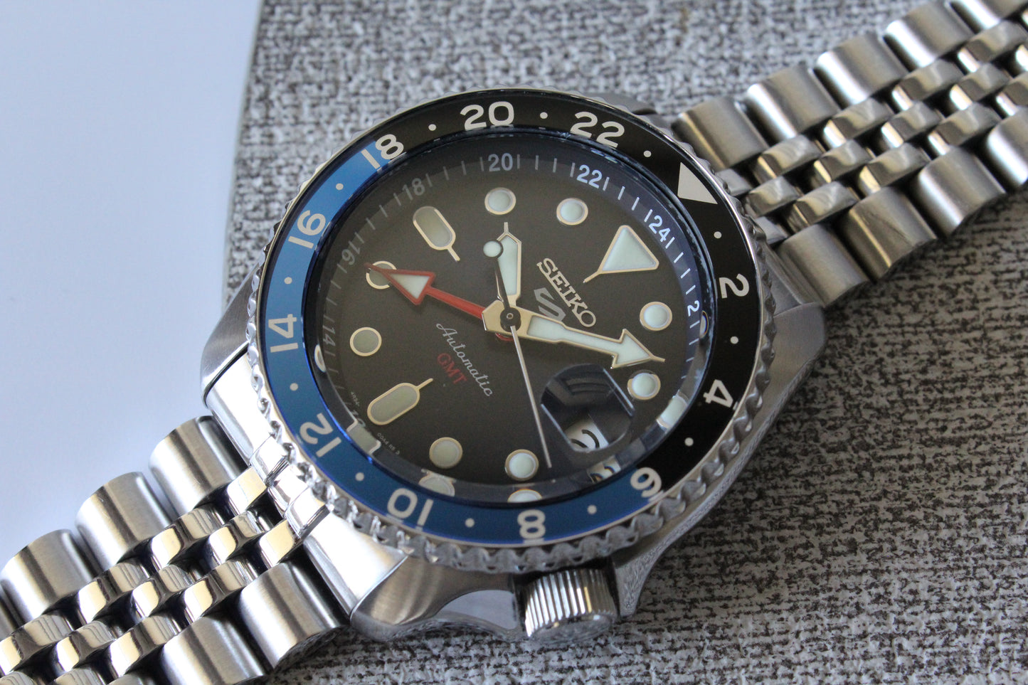 Seiko 5 Sports GMT Automatik Ref SSK003K1