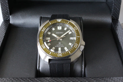 Seiko Captain Willard Fullset grün Ref.SPB153J1