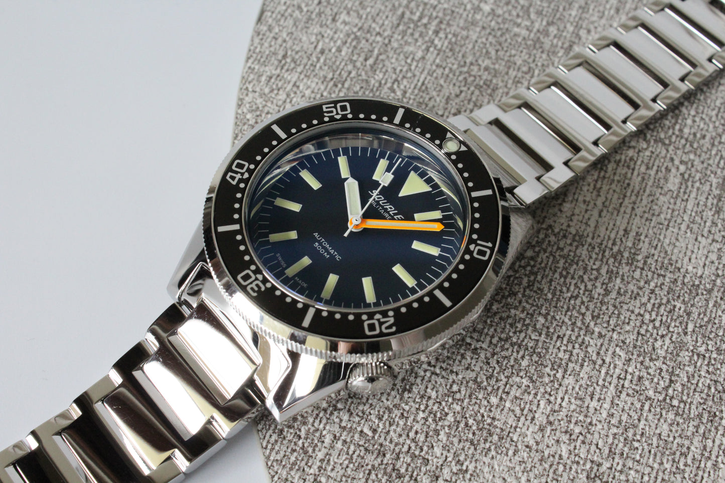 Squale 1521 Militaire Taucheruhr am Stahlband