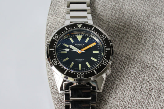 Squale 1521 Militaire Taucheruhr am Stahlband