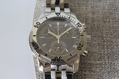 Tissot PRS200 Chronograph blau