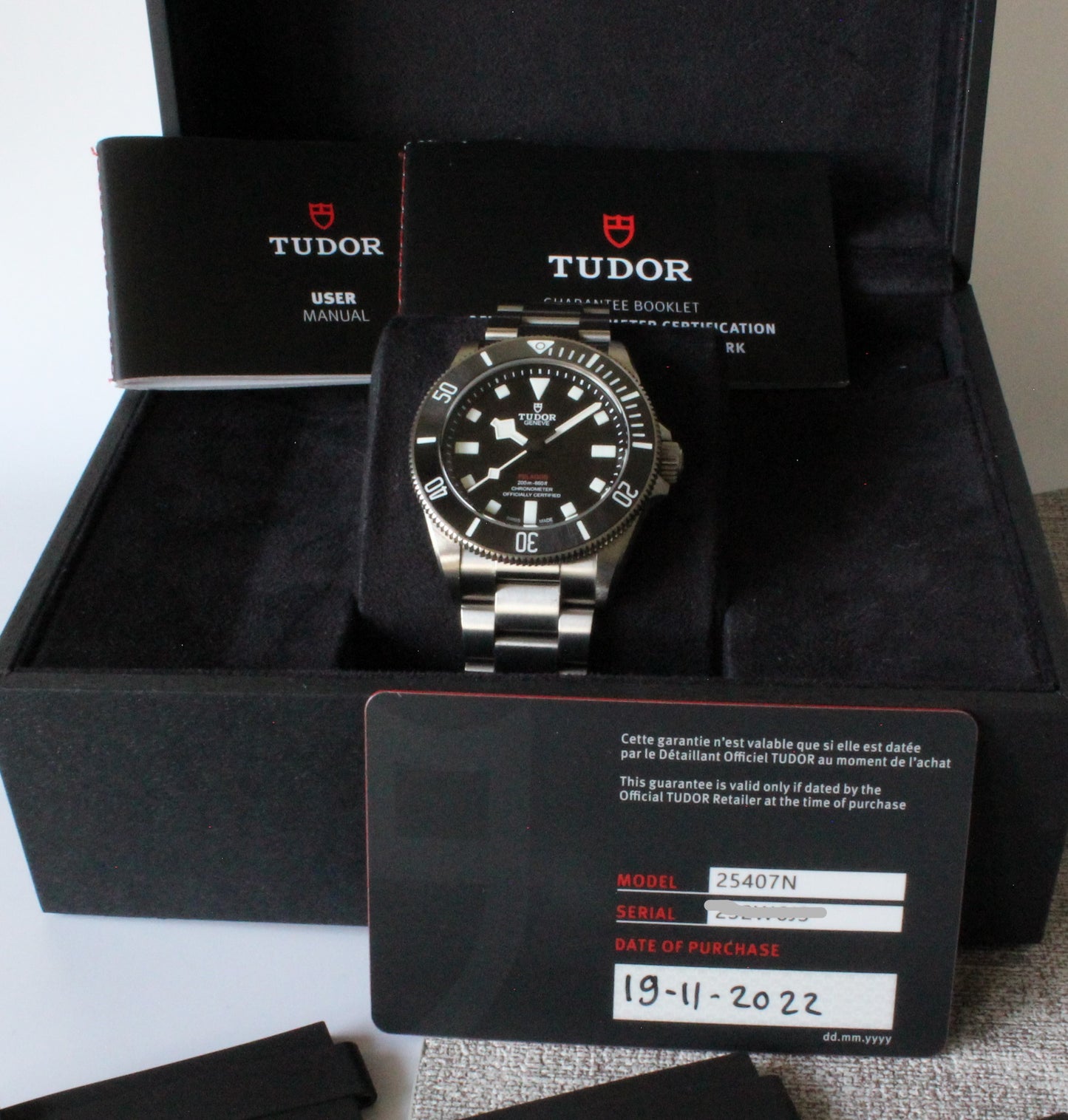 Tudor Pelagos 39 Taucheruhr Titan
