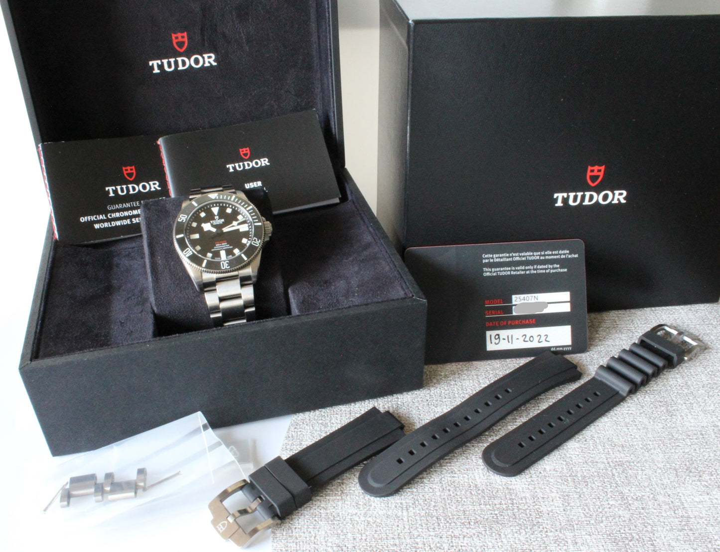 Tudor Pelagos 39 Taucheruhr Titan